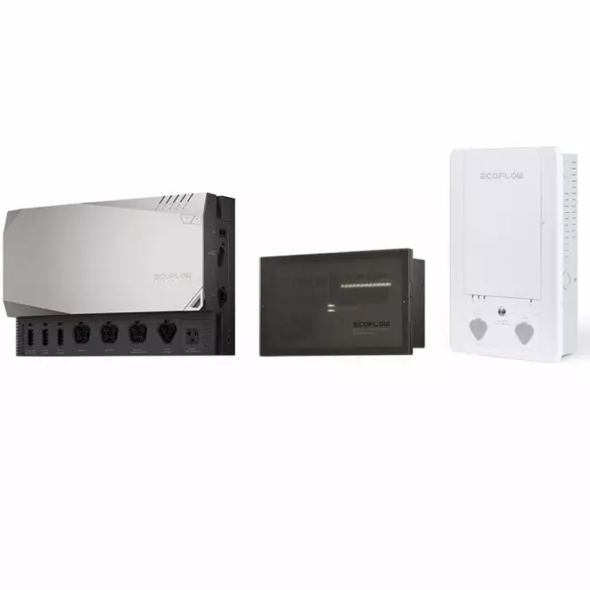 Zestaw EcoFlow HUB + przewody + panel dystrybucyjny + smart kontroler