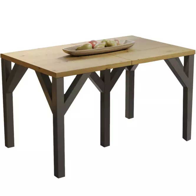 Stół rozkładany Dunaj-240 dąb artisan