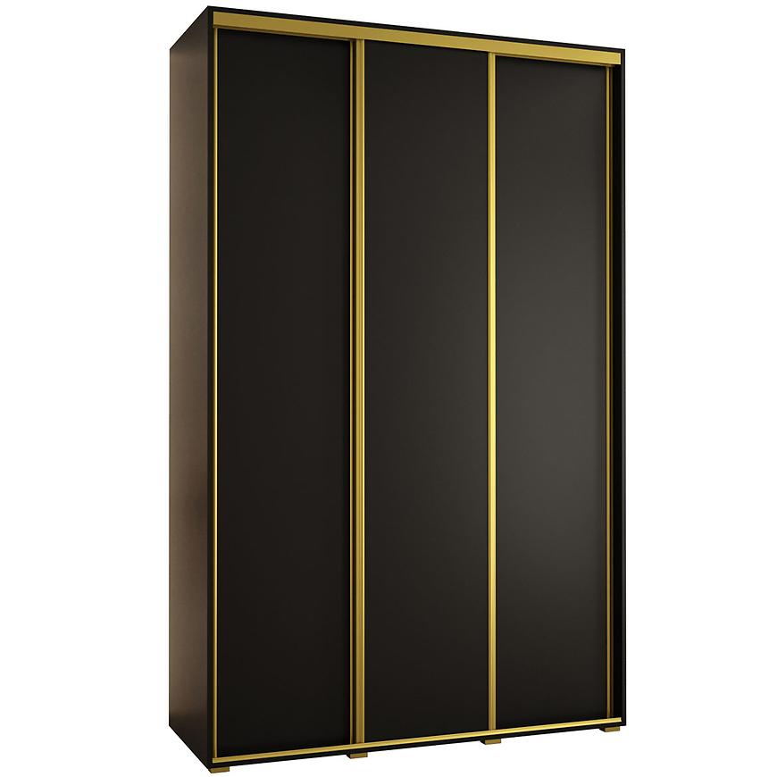 Szafa 45 Canaris 1 160 czarny/gold