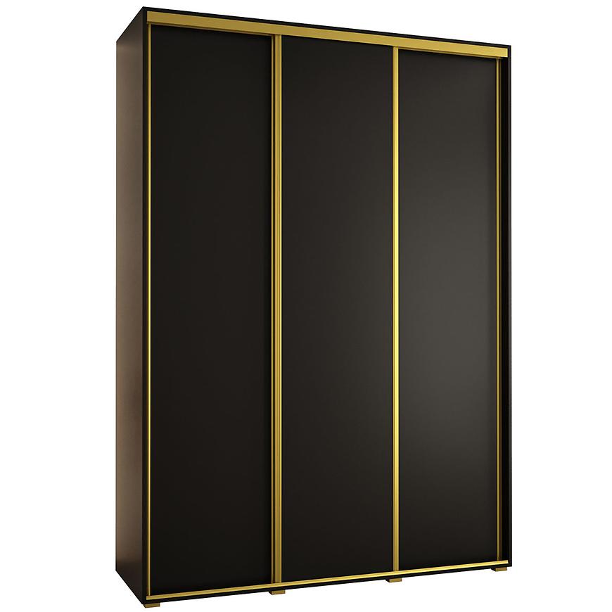 Szafa 45 Canaris 1 190 czarny/gold