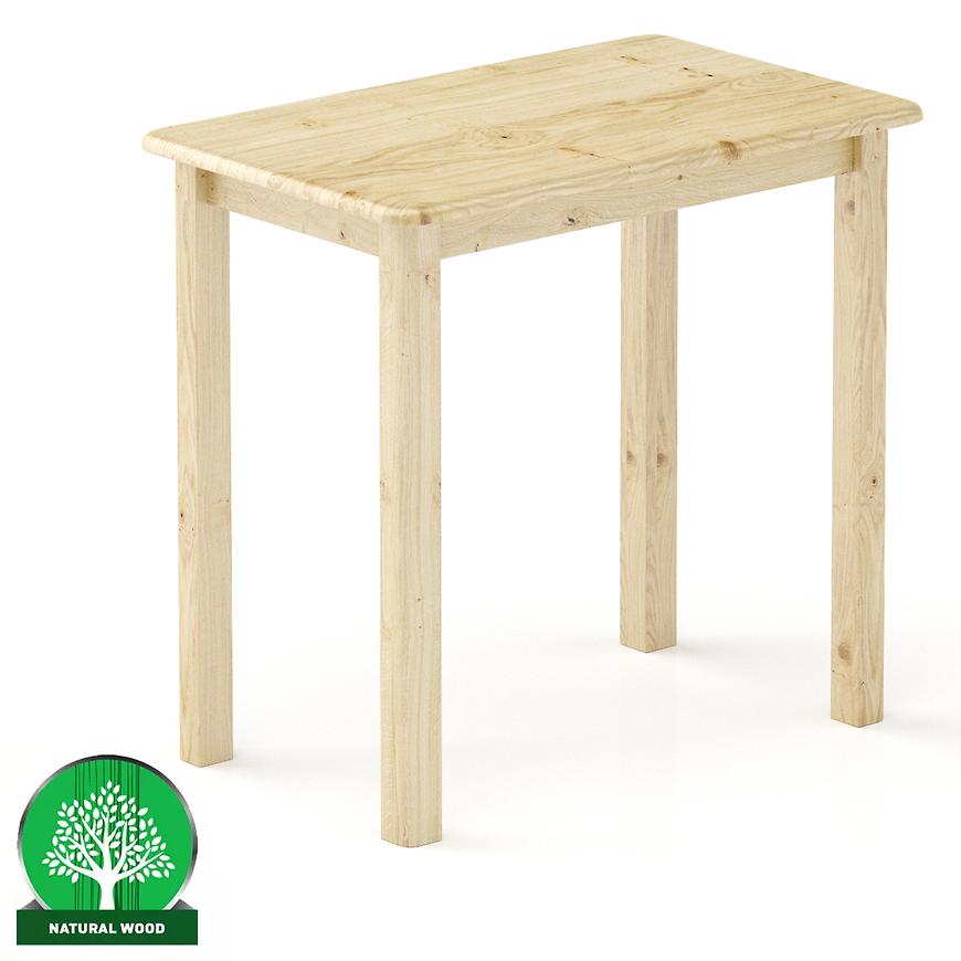 Stół Sosna ST104-80x75x50 surowy
