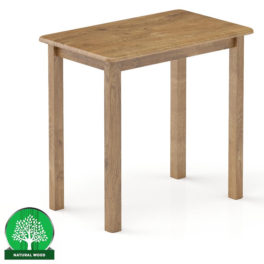 Stół Sosna ST104-80x75x50 dąb