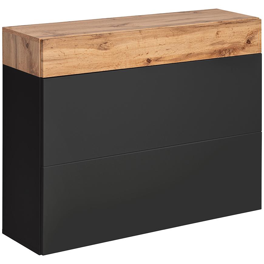 Komoda Easy  WTZ EY TYP 09 wotan/czarny