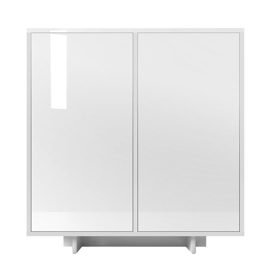 Komoda NOMA N02 2D ZAM biała