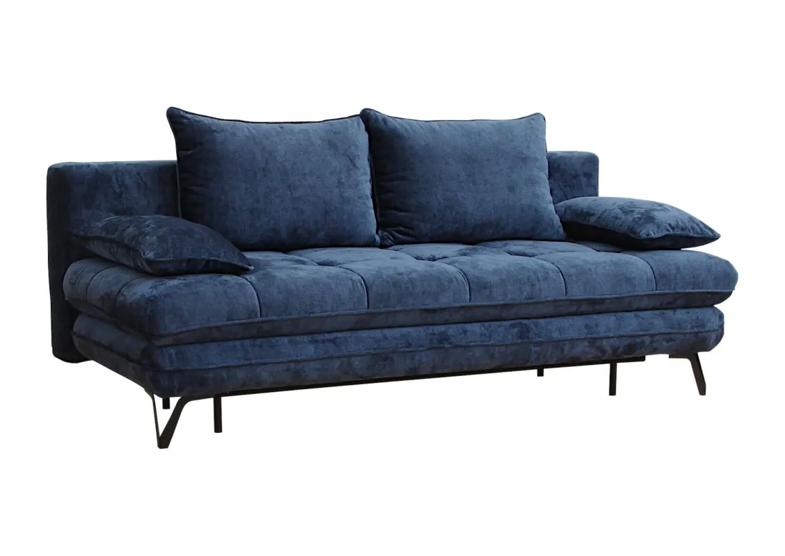 Sofa rozkładana Agis granatowy