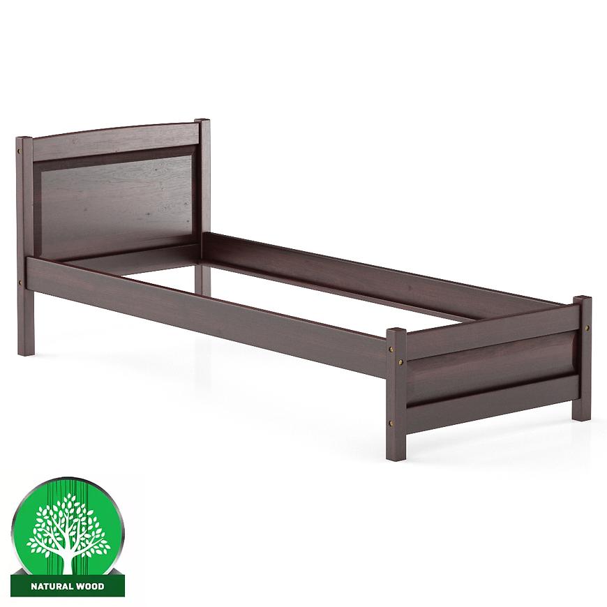 Łóżko sosna LK125–80x200 kol orzech