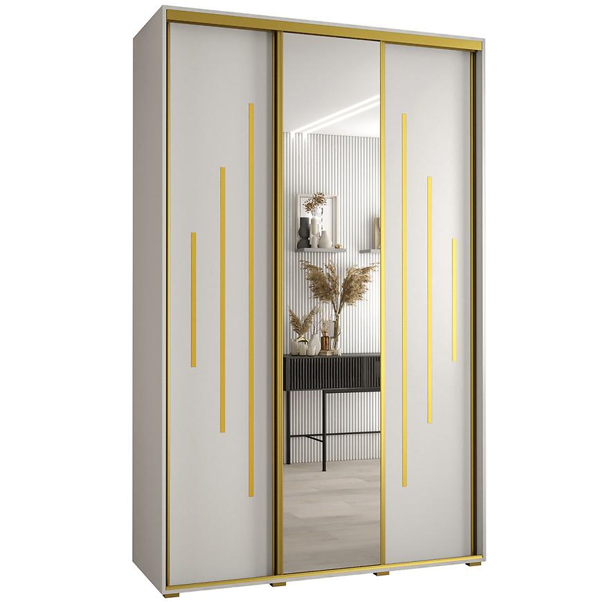 Szafa 45 Canaris 13 180 biały/gold