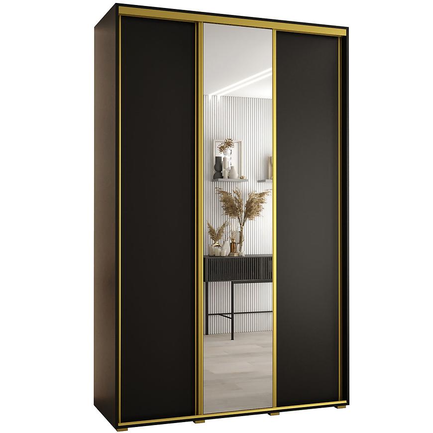 Szafa 45 Canaris 3 160 czarny/gold
