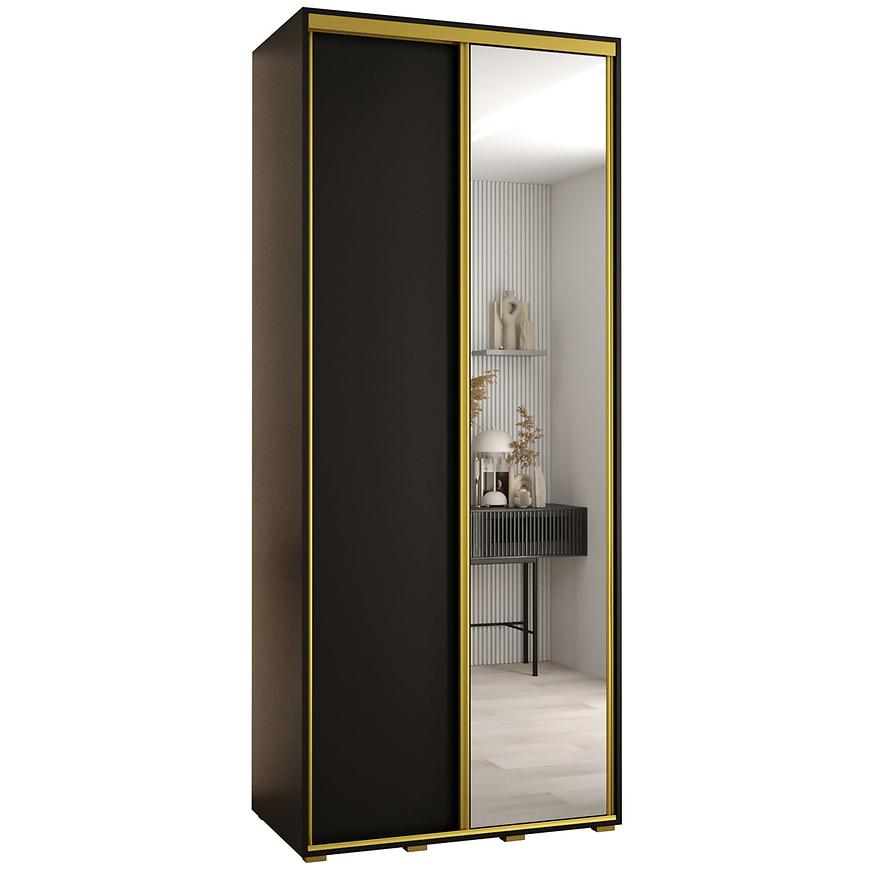 Szafa 45 Canaris 3 140 czarny/gold