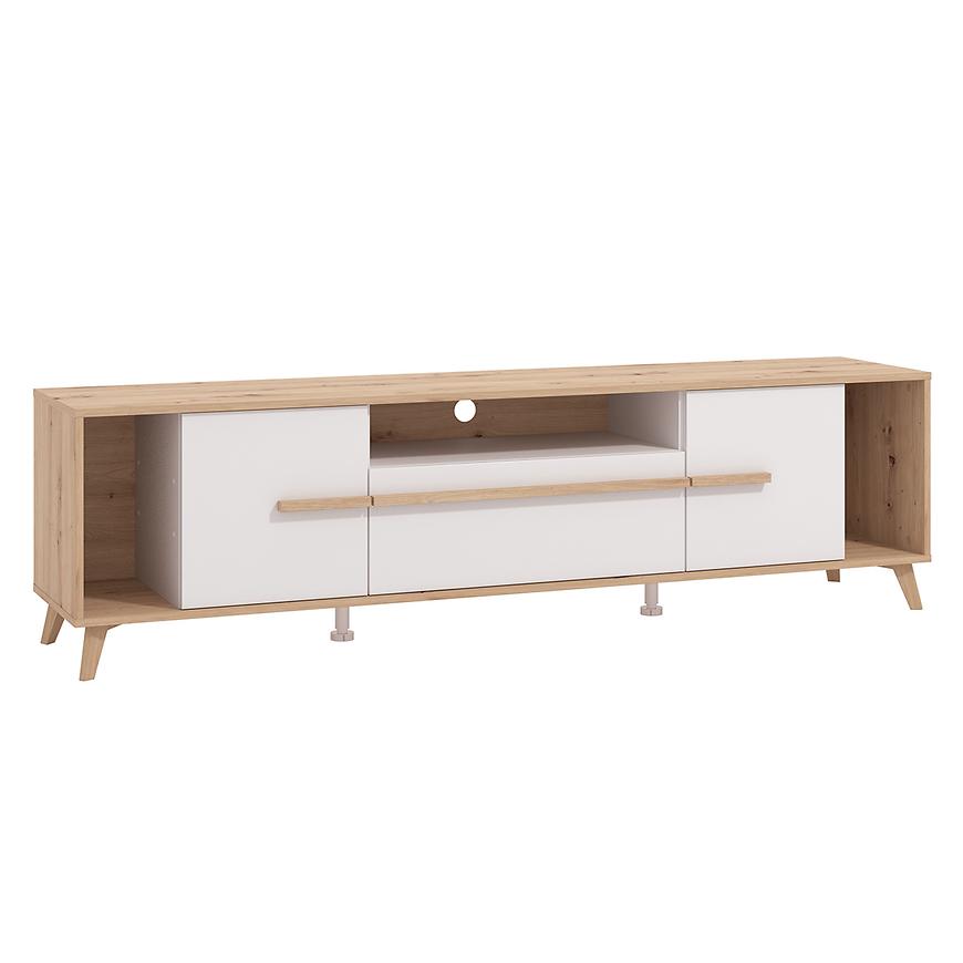 Szafka RTV Orleans Artisan/Biały 11013346