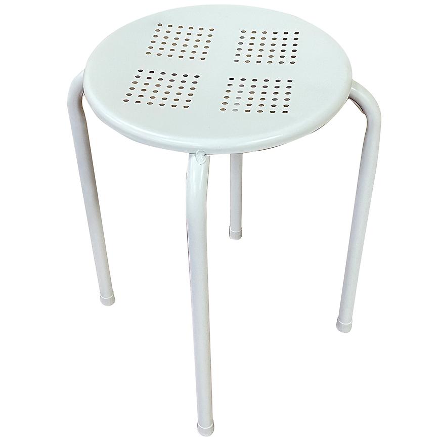 Taboret DR-N-656 Felipe 10892 biały