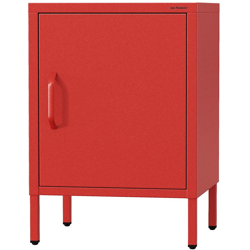 Szafka Nocna Metalowa Mia Modern Red