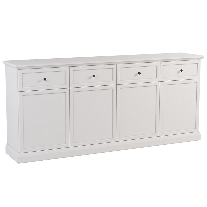 Komoda Lucca K4D4S biały opal
