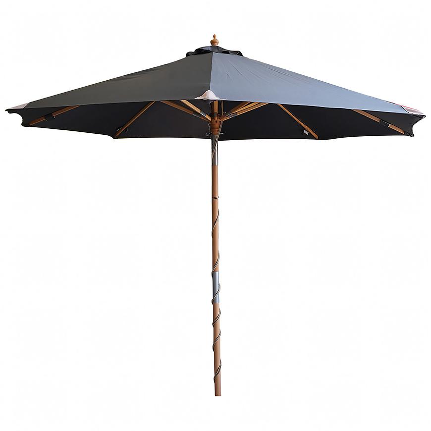 Parasol ogrodowy Fie 300 cm szary