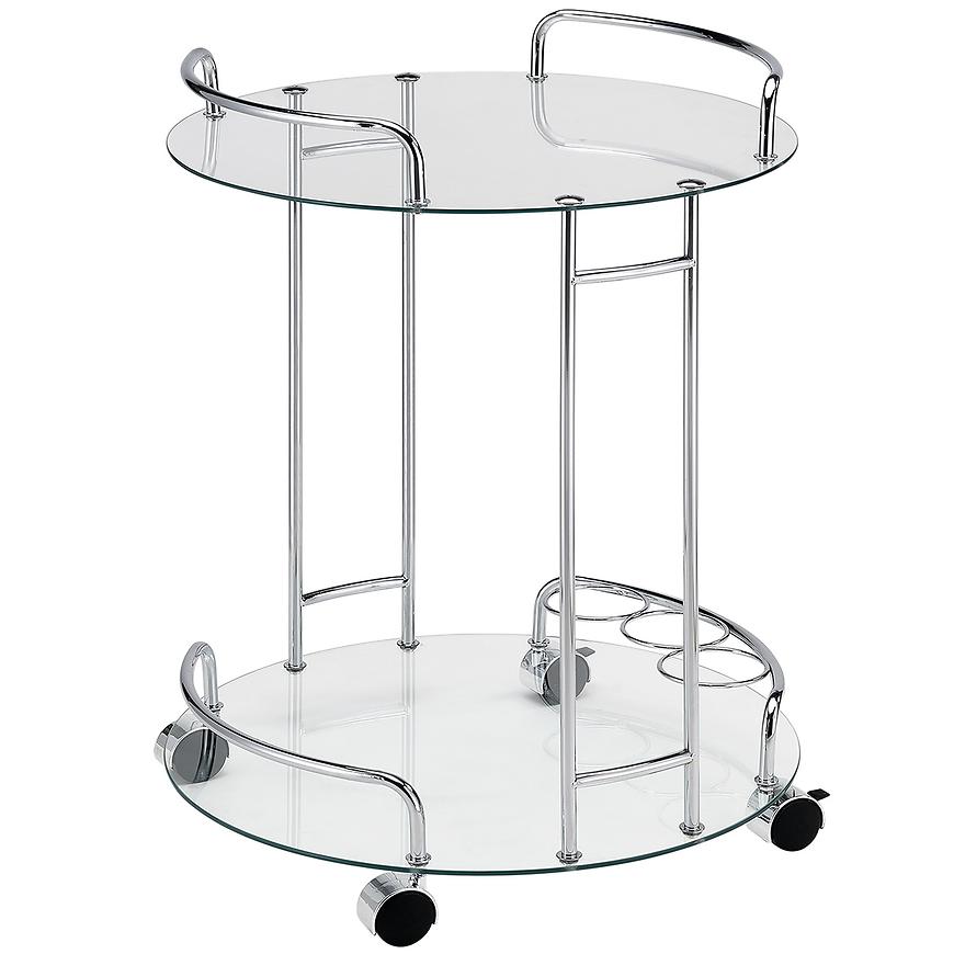 Wózek Kuchenny Gc7514 Chrom/Szkło