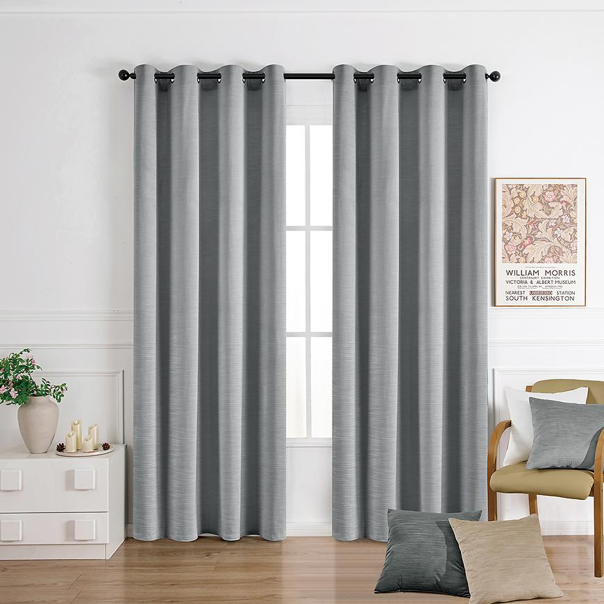 Zasłona na przelotkach SOFI VET476/6/210GSM/140x250 szary