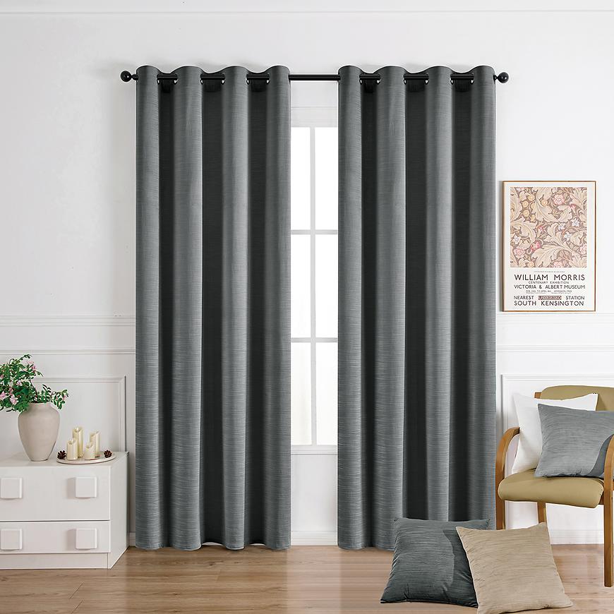 Zasłona na przelotkach SOFI VET476/7/210GSM/140x250 szary