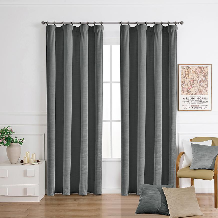 Zasłona na taśmie SOFI VET476/7/210GSM 140x250 szary