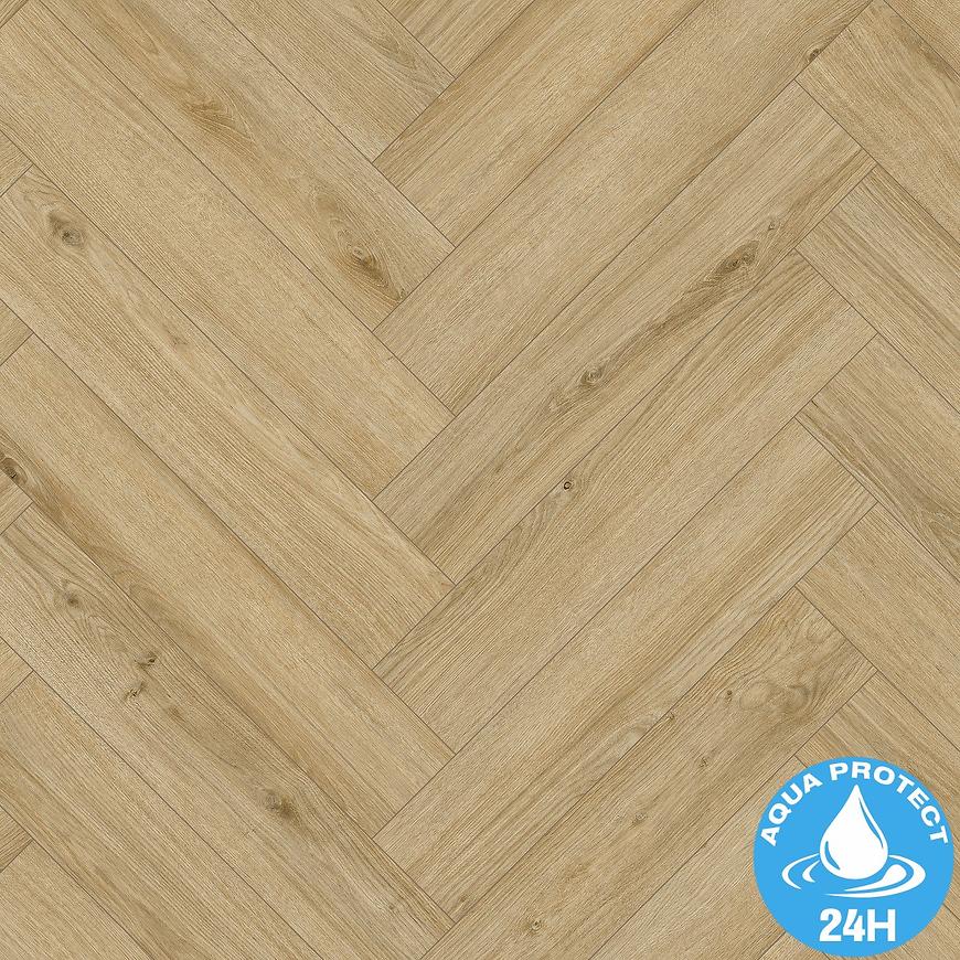 Panele podłogowe wodoodporne jodełka Dąb Alicante 8mm AC5 Herringbone WR 63272