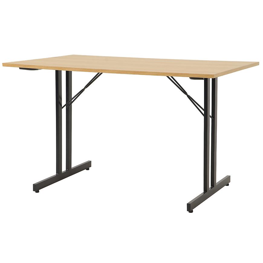 Stół Składany Marius 9573 120 Cm naturalny/czarny