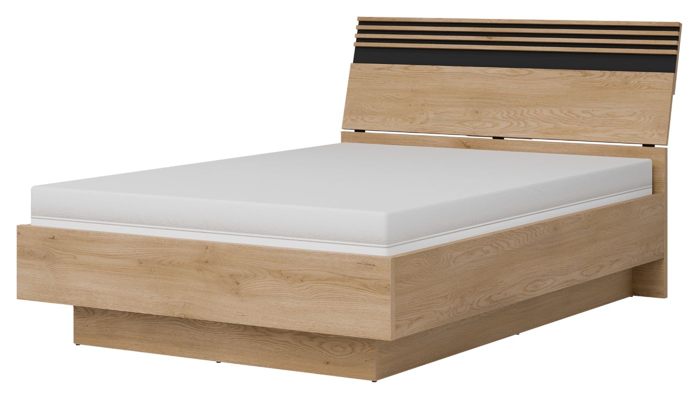 Łóżko Ferro 18 z pojemnikiem i stelażem 140x200