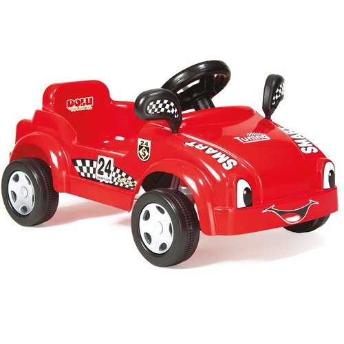 Auto na pedały czerwone 8019 80196 Dolu