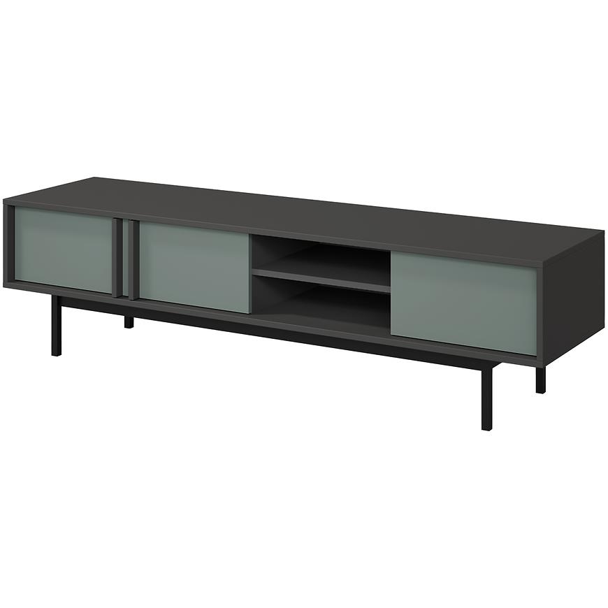 Szafka RTV 160 Alsy 9 Aloes/Antracyt