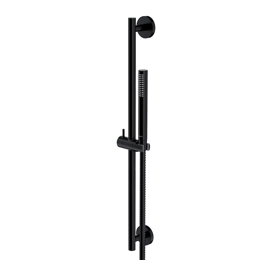 Zestaw prysznicowy suwany Microphone czarny