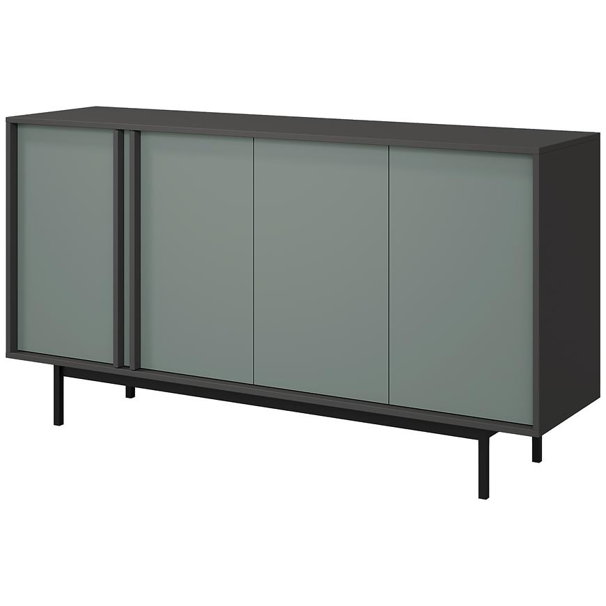 Komoda 160 Alsy 6 Aloes/Antracyt