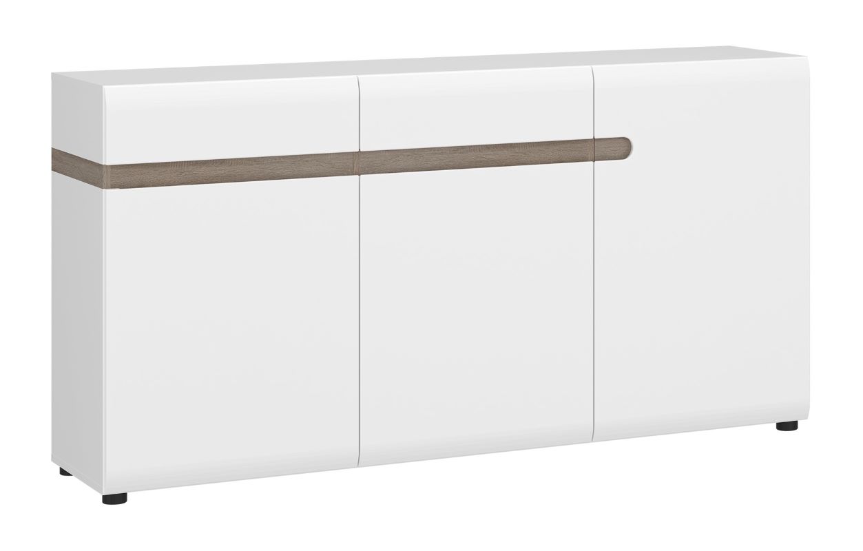 Komoda trzydrzwiowa z szufladami Linate 3D-2S TYP 40