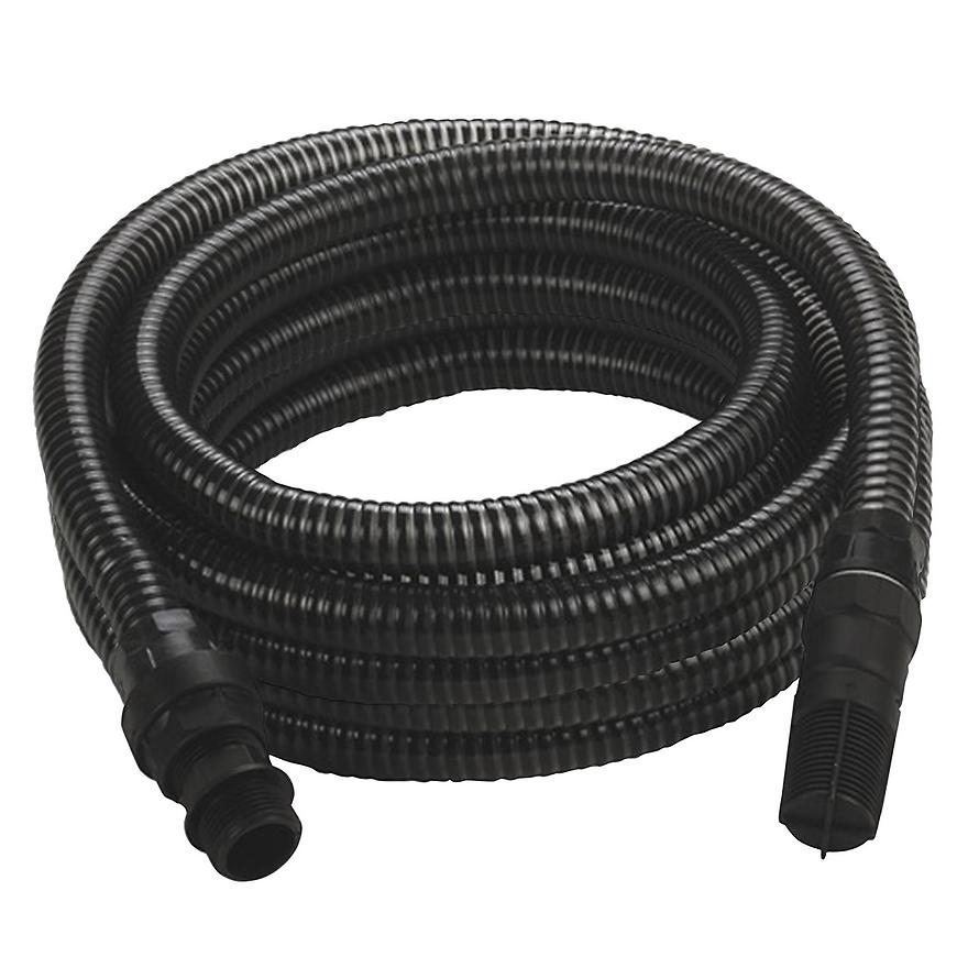 Wąż ssący 7 m z plastikowymi złączkami 4173645