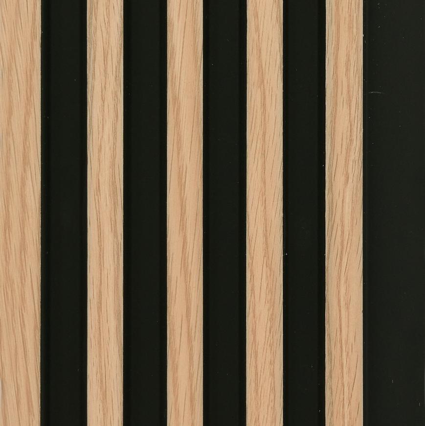 Panel lamelowy MODERN LINE SLIM Oak Black 12x122x2650mm