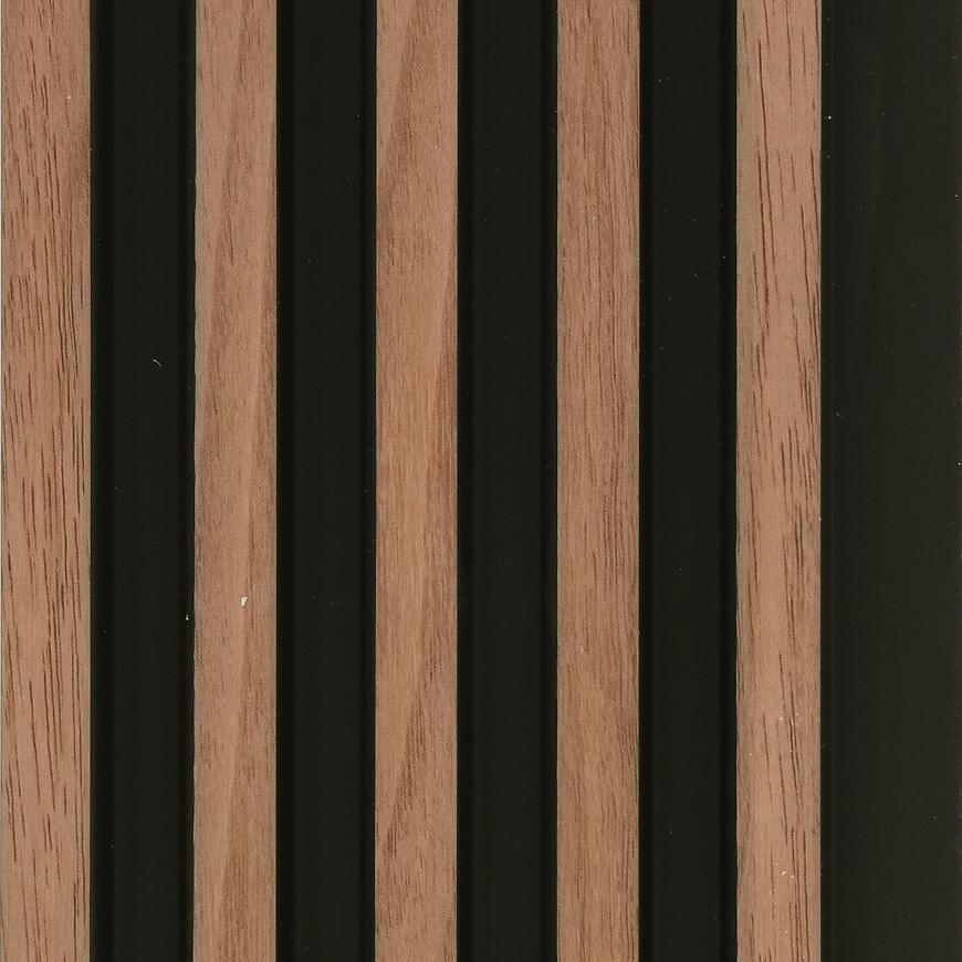 Panel lamelowy MODERN LINE SLIM Walnut Black 12x122x2650mm