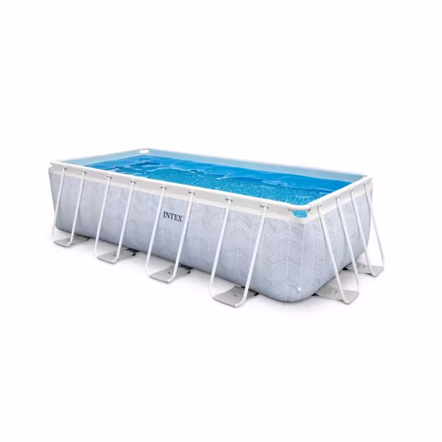 Basen stelażowy 4x2X1 m z pompą Chevron 26780GN
