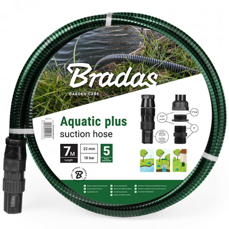 Zestaw ssawno-tłoczny Aquatic Plus 4 m czarny
