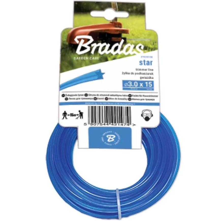 Żyłka trimmer gwiazda 1,3mm X15 m ZTG1315K