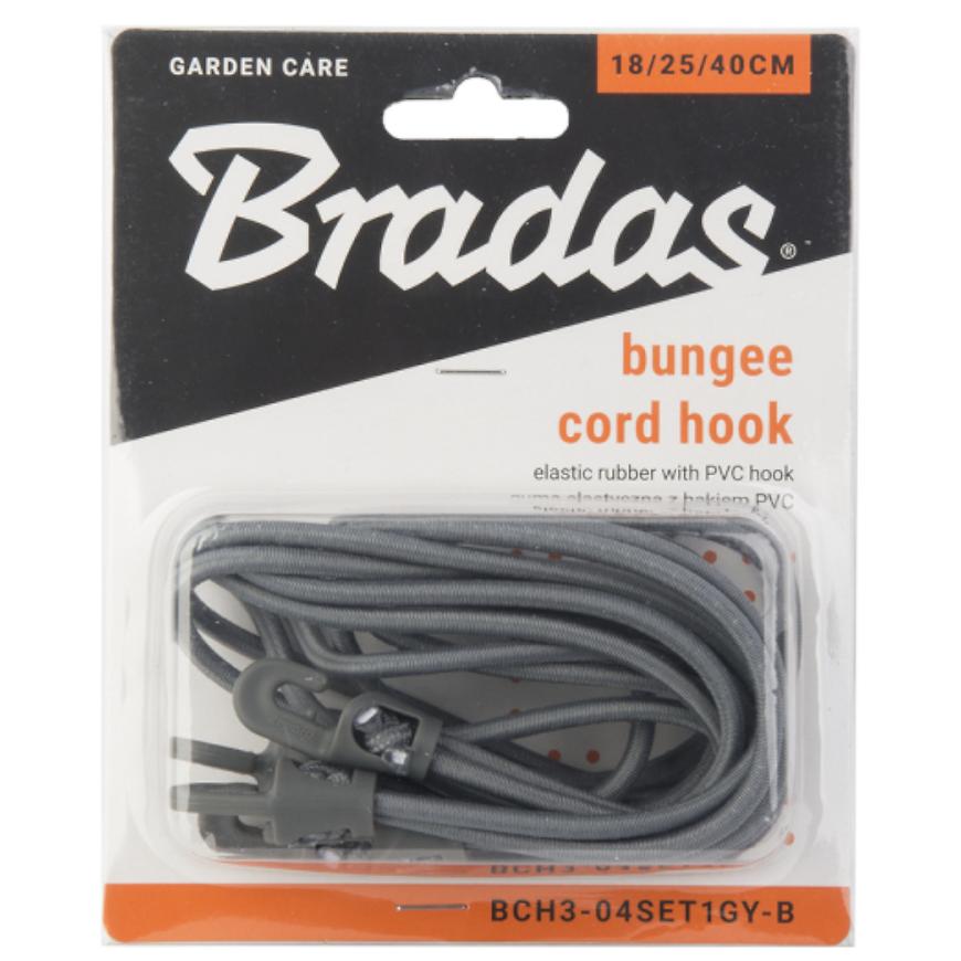 Zestaw gum z hakiem PVC BUNGEE CORD HOOK 18cm / 25cm / 40cm