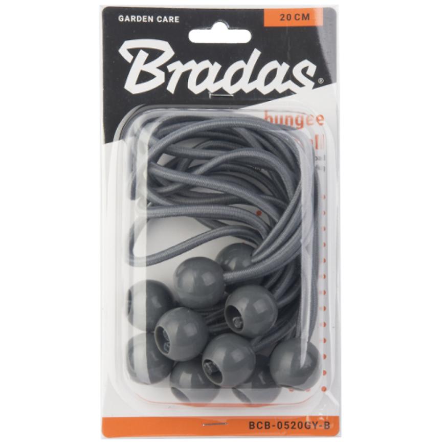 Zestaw gum z kulką BUNGEE CORD BALL 10szt. x 20cm