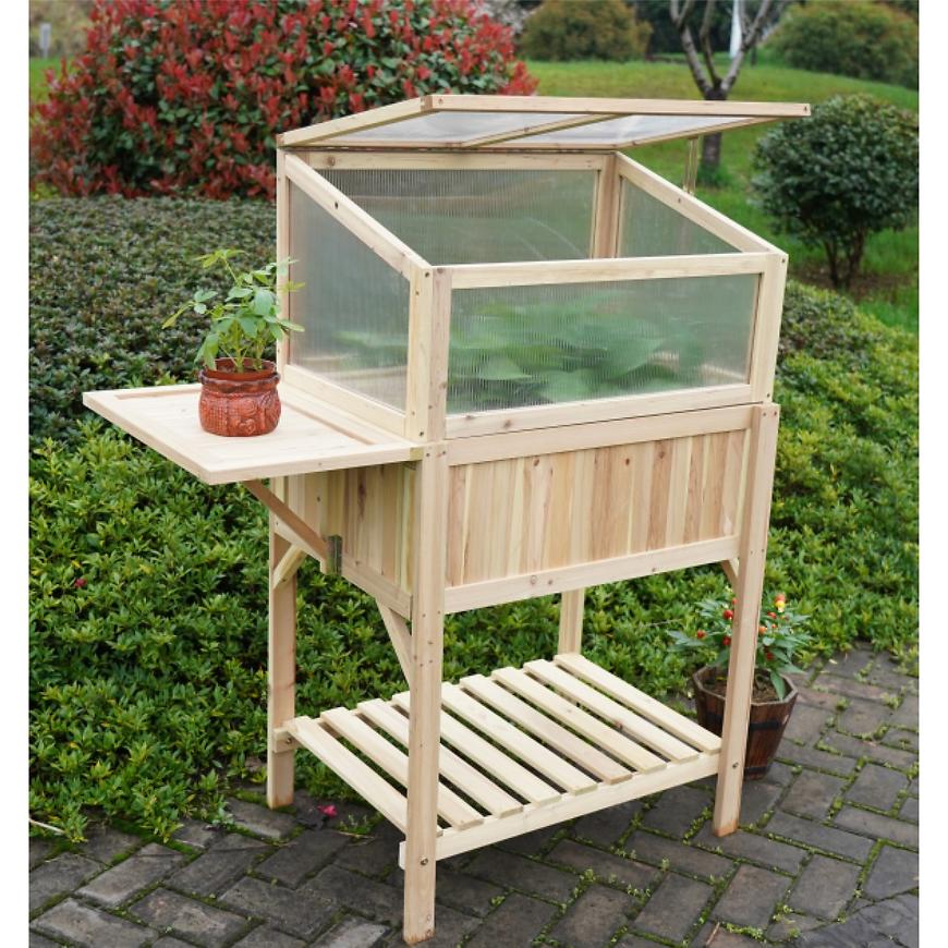 Szklarnia drewniana P31009 akacja 102X50X120 cm
