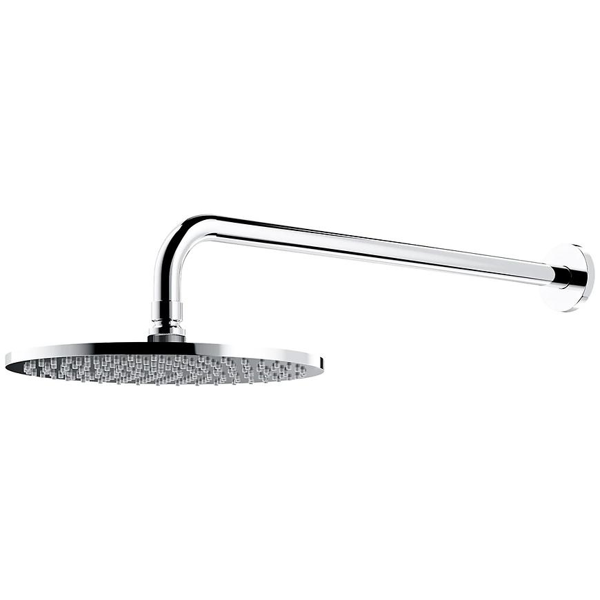 Deszczownica z ramieniem Slimline Ø25 cm chrom