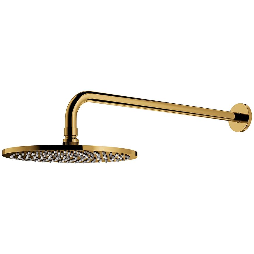 Deszczownica z ramieniem Slimline Ø25 cm złota