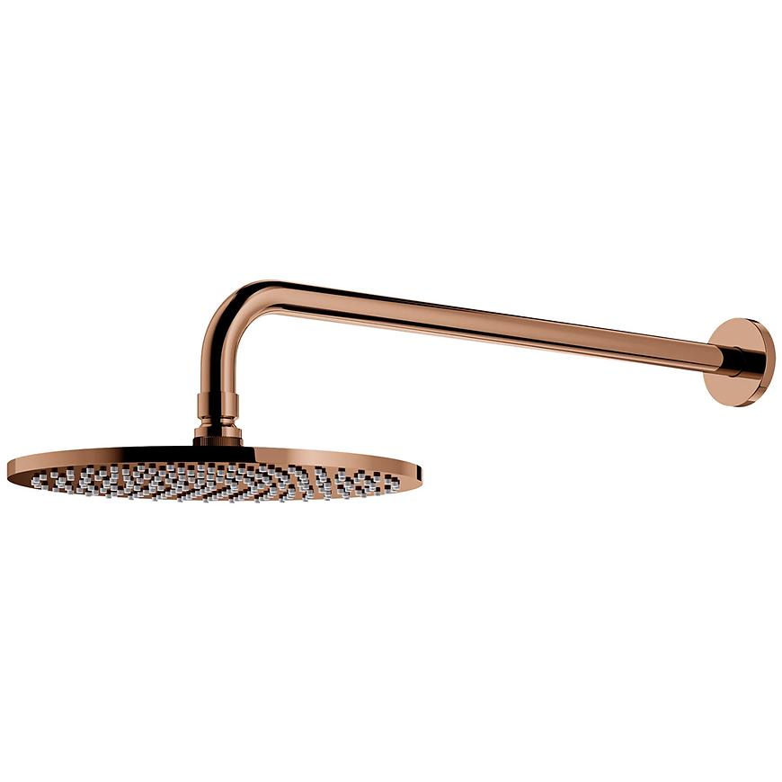 Deszczownica z ramieniem Slimline Ø25 cm miedź