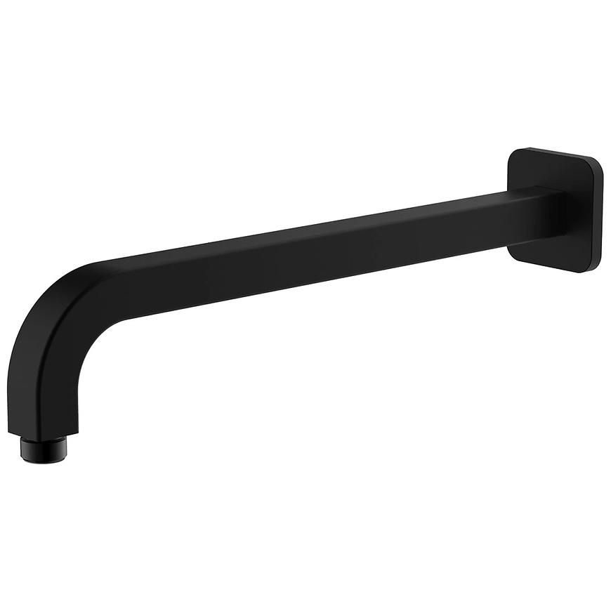 Ramię prysznicowe ścienne 35 cm czarne