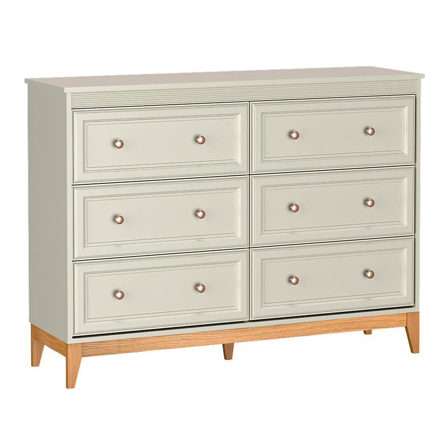 Komoda Windsor 3w 135 Kashmir/Dąb Naturalny