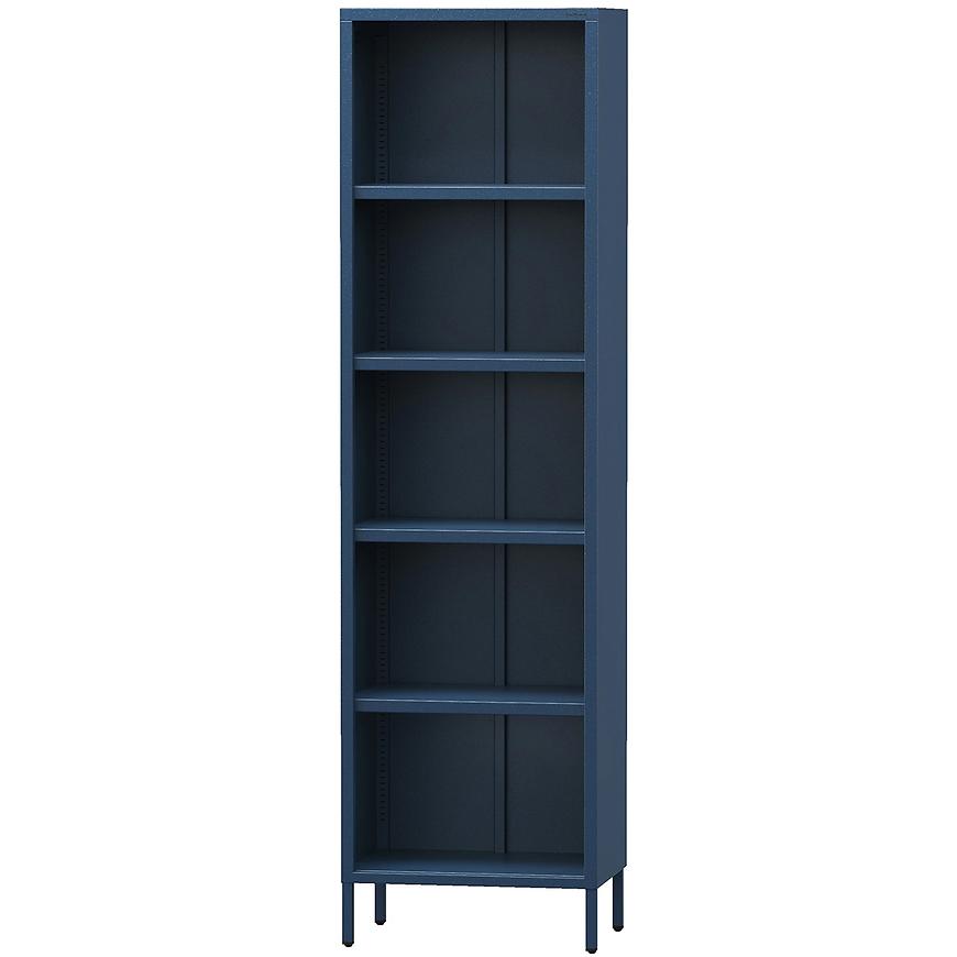 Regał Metalowy Wysoki Mario Modern Dark Blue