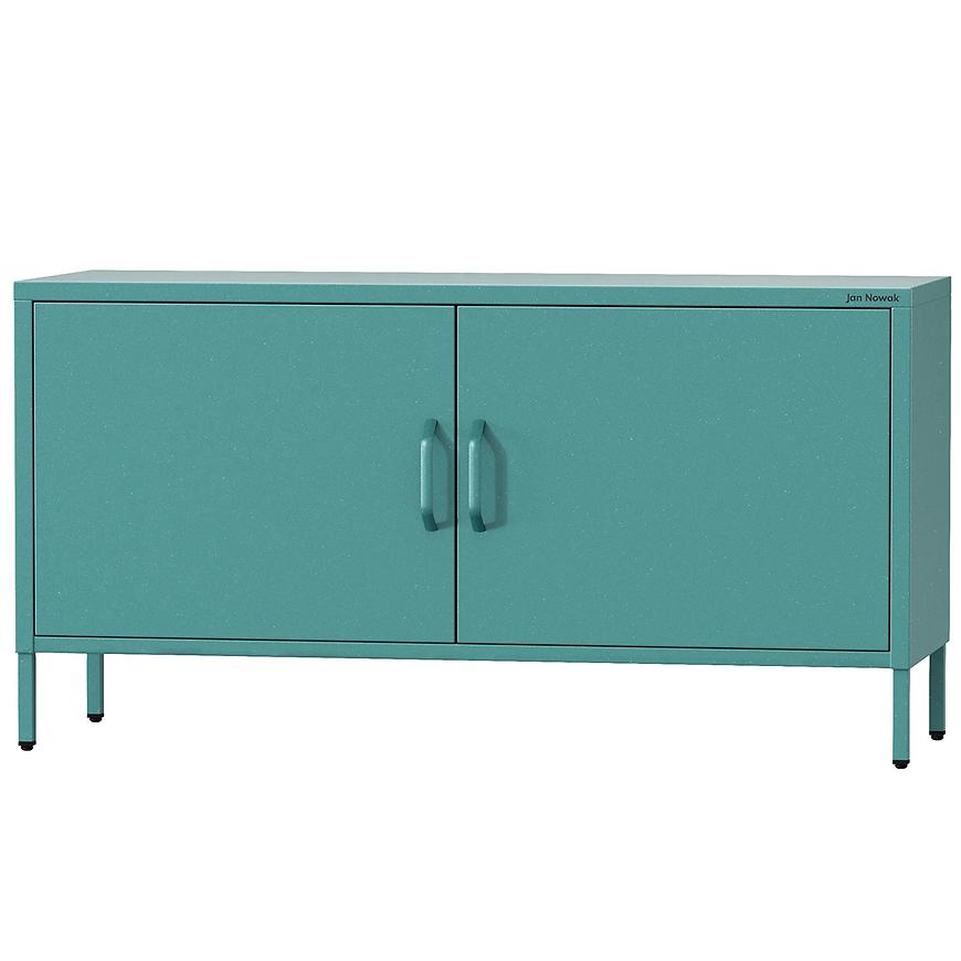 Szafka RTV Metalowa Rosa Modern Sea Green