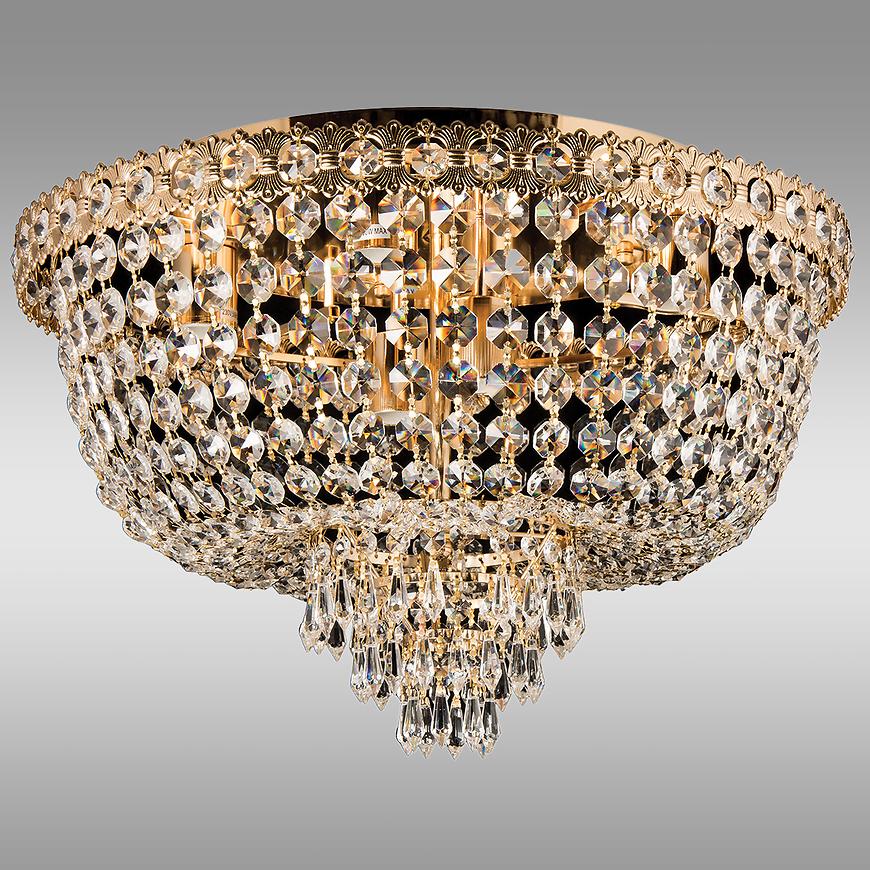 Lampa P-E 1498/6 FG GOLD PL6