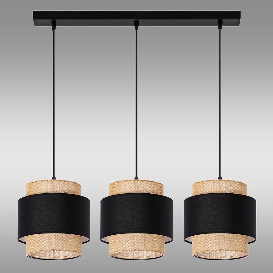 Lampa W-L 1204/3 JUTE/BLACK LW3