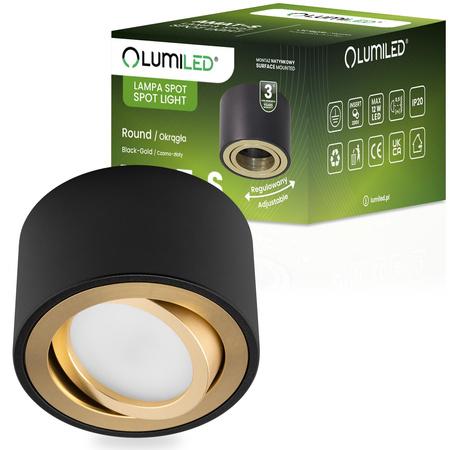 Lampa Amat 50mm Black/Gold O K1