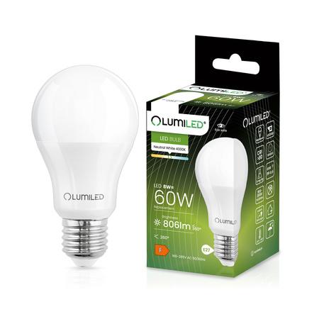 Żarówka Lumiled A60 8W 840 E27 806lm 4000K